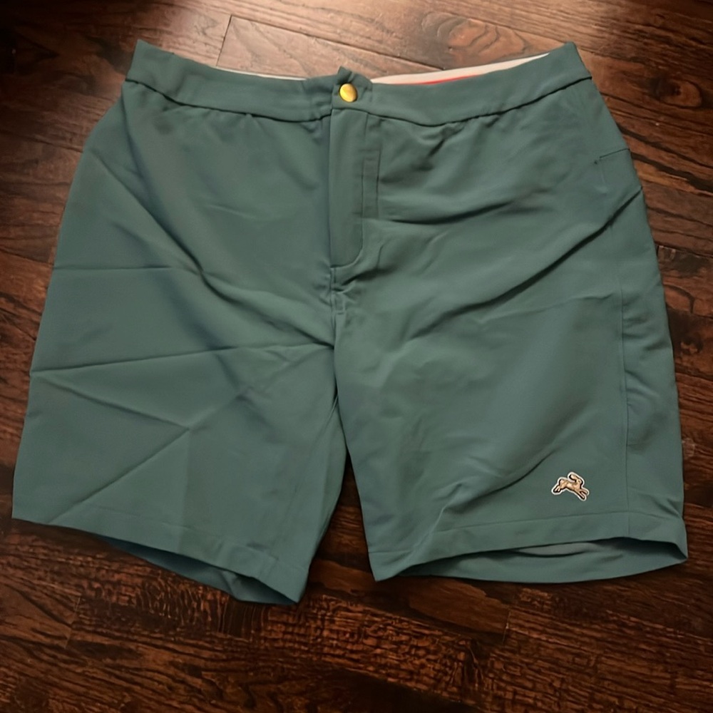 Tracksmith Longfellow Shorts Mens XL Extra Large Sea Green Eliot Running NWOT - Picture 2 of 16